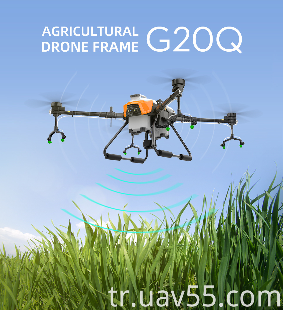 G20Q Farmer Quadcopter 20L Agriculture Sprayer Drone Frame